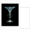 Trumpet-shaped wine glass by Unknown