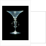 Trumpet-shaped wine glass by Unknown