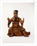Temple figure. China, Ming or Qing Dinasty, 17th-18th century by Unknown