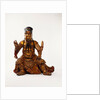 Temple figure. China, Ming or Qing Dinasty, 17th-18th century by Unknown