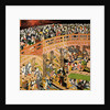 Fireworks over Ryoguku Bridge by Utagawa Toyokuni