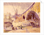 Regent's Canal Docks, Stepney, London by Walter Bayes