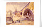 Regent's Canal Docks, Stepney, London by Walter Bayes