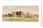 Flooded Meadows at Olney by Stanley Roy Badmin
