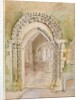 Chancel Arch, St.Peter's Church, Stanton Low by John Piper