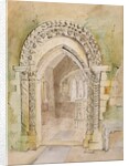 Chancel Arch, St.Peter's Church, Stanton Low by John Piper