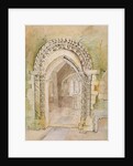 Chancel Arch, St.Peter's Church, Stanton Low by John Piper