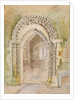 Chancel Arch, St.Peter's Church, Stanton Low by John Piper