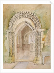 Chancel Arch, St.Peter's Church, Stanton Low by John Piper