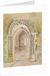 Chancel Arch, St.Peter's Church, Stanton Low by John Piper