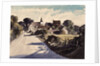 Litlington in the Cuckmere Valley by Rowland Hilder
