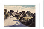 Litlington in the Cuckmere Valley by Rowland Hilder