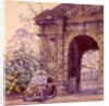 Entrance to the Botanical Garden, Oxford, Oxfordshire by Walter Bayes