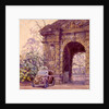 Entrance to the Botanical Garden, Oxford, Oxfordshire by Walter Bayes