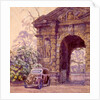 Entrance to the Botanical Garden, Oxford, Oxfordshire by Walter Bayes