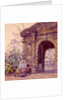 Entrance to the Botanical Garden, Oxford, Oxfordshire by Walter Bayes