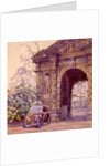 Entrance to the Botanical Garden, Oxford, Oxfordshire by Walter Bayes