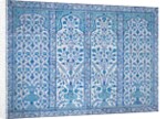 Panel of 80 tiles by Unknown
