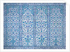 Panel of 80 tiles by Unknown