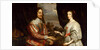 King Charles I and Queen Henrietta Maria by Gonzales Coques