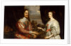 King Charles I and Queen Henrietta Maria by Gonzales Coques
