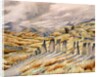 Slate Fences, Abergynolwyn, Merionethshire by Mildred Eldridge