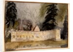 The Temple of British Worthies, Stowe, Gloucestershire by John Piper