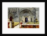 Dunstable Priory, West Front by Kenneth Rowntree