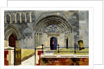 Dunstable Priory, West Front by Kenneth Rowntree