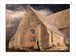 The Tithe Barn, Great Coxwell by John Piper