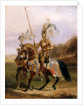 A Knight Enters The Lists at The Eglinton Tournament by Edward Henry Corbould