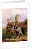 A Knight Enters The Lists at The Eglinton Tournament by Edward Henry Corbould