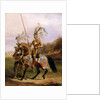 A Knight Enters The Lists at The Eglinton Tournament by Edward Henry Corbould