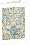 Lily and Pomegranate wallpaper by William Morris