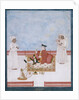 Officer of The East India Company, probably the surgeon William Fullerton, seated on a terrace by Dip Chand
