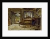 Woman in a cottage in Rievaulx by Charles West Cope