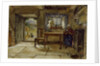 Woman in a cottage in Rievaulx by Charles West Cope
