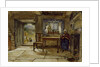 Woman in a cottage in Rievaulx by Charles West Cope