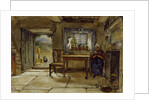 Woman in a cottage in Rievaulx by Charles West Cope