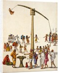 The Hook-swinging Festival. Murshidabad, India, late 18th-early 19th century by Unknown