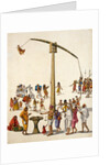 The Hook-swinging Festival. Murshidabad, India, late 18th-early 19th century by Unknown
