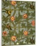 Trellis wallpaper by William Morris
