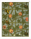 Trellis wallpaper by William Morris