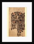 Design for cotton damask by William Morris