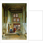 Reception room in the house of Raduan Bey by Frank Dillon
