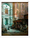 The Maristan or Mosque-Hospital in Cairo by William Simpson