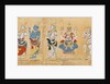 The Dasavatara of the Hindu God, Vishnu by Unknown