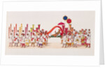 Procession with a visiting Singhalese ruler. Thanjavur, India, early 19th century by Unknown