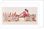 Procession with a visiting Singhalese ruler. Thanjavur, India, early 19th century by Unknown