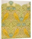 Yellow Birds textile design by Charles Francis Annesley Voysey